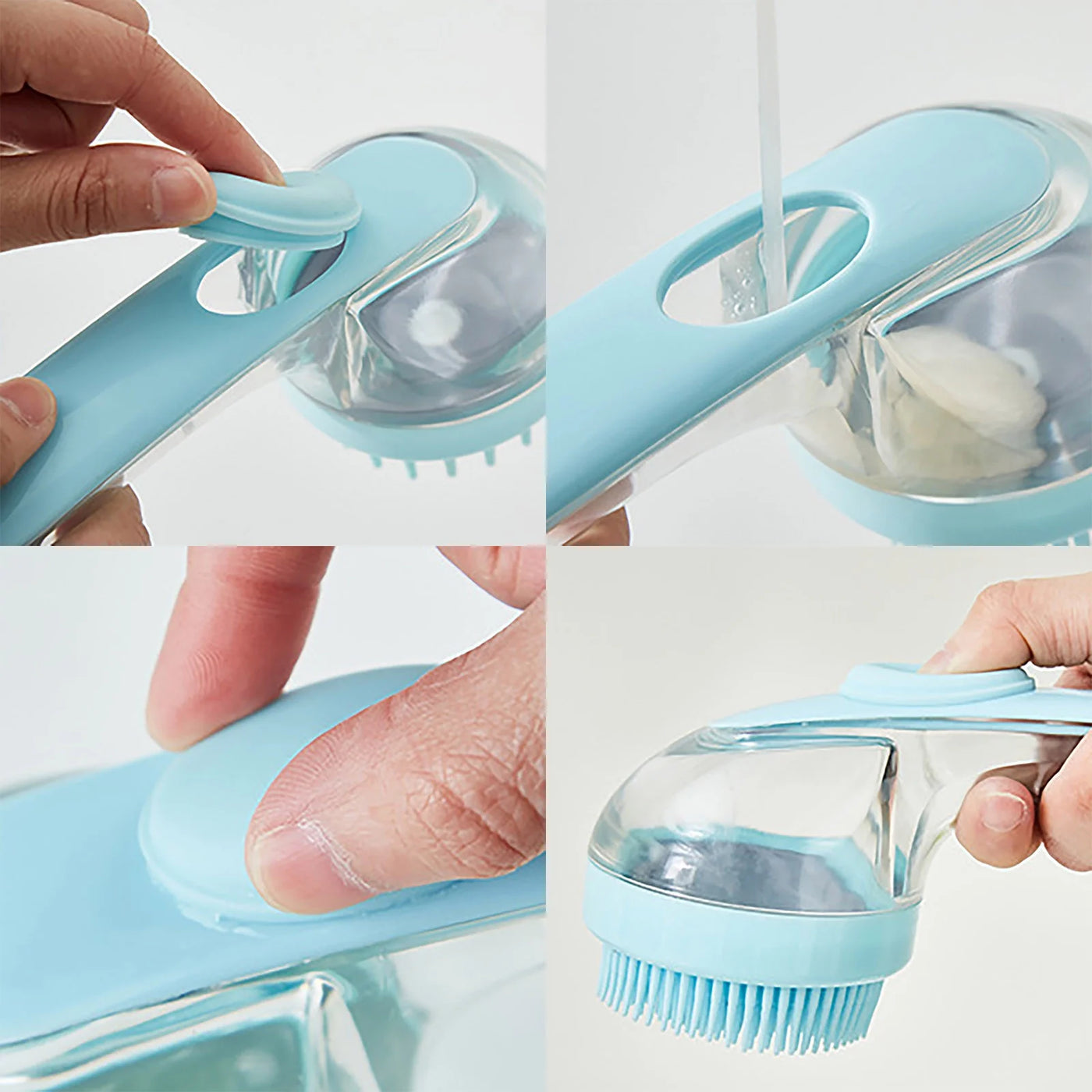 Pet Bath Brush 2025 New Dog Bath Brush Dog Scrubber for Bath Dog Wash Brush for Bathing Dog Grooming Massage Brush for Long Short Haired Dogs Cats Shower Soft Brush for Dogs Rabbit Nail Baby Soft Hair