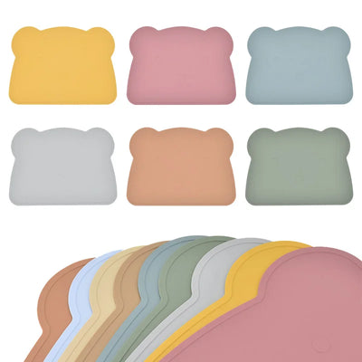 Food Grade Coverage Table Mat Children'S Tableware Pad Silicone Placemat Baby Silicone Feeding Baby Mat Feeding Baby Stuff