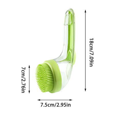 Pet Bath Brush 2025 New Dog Bath Brush Dog Scrubber for Bath Dog Wash Brush for Bathing Dog Grooming Massage Brush for Long Short Haired Dogs Cats Shower Soft Brush for Dogs Rabbit Nail Baby Soft Hair