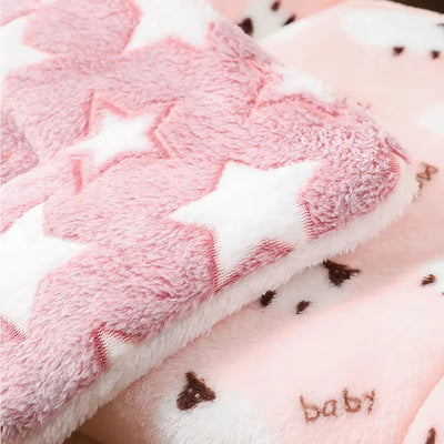 Thicken Cat/Dog Mat Breathable Flannel Cat Sleeping Mat Soft Dog Cushion for Small Dog/Cat Winter Warm Cat Blanket