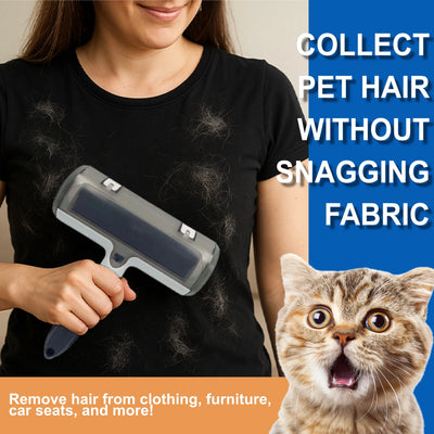 Pet Hair Roller / Hair Remover - Cat, Dog Hair Roller / Remover for Multi-Surface Fur Hair Removal Tool - Portable