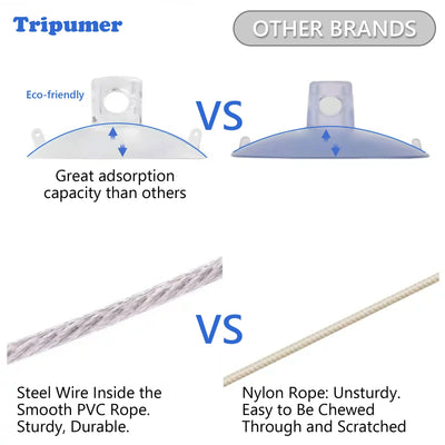 Window Cat Hammock: Suction Cup Hanging Perch Bed with Sill Stand (Violet)