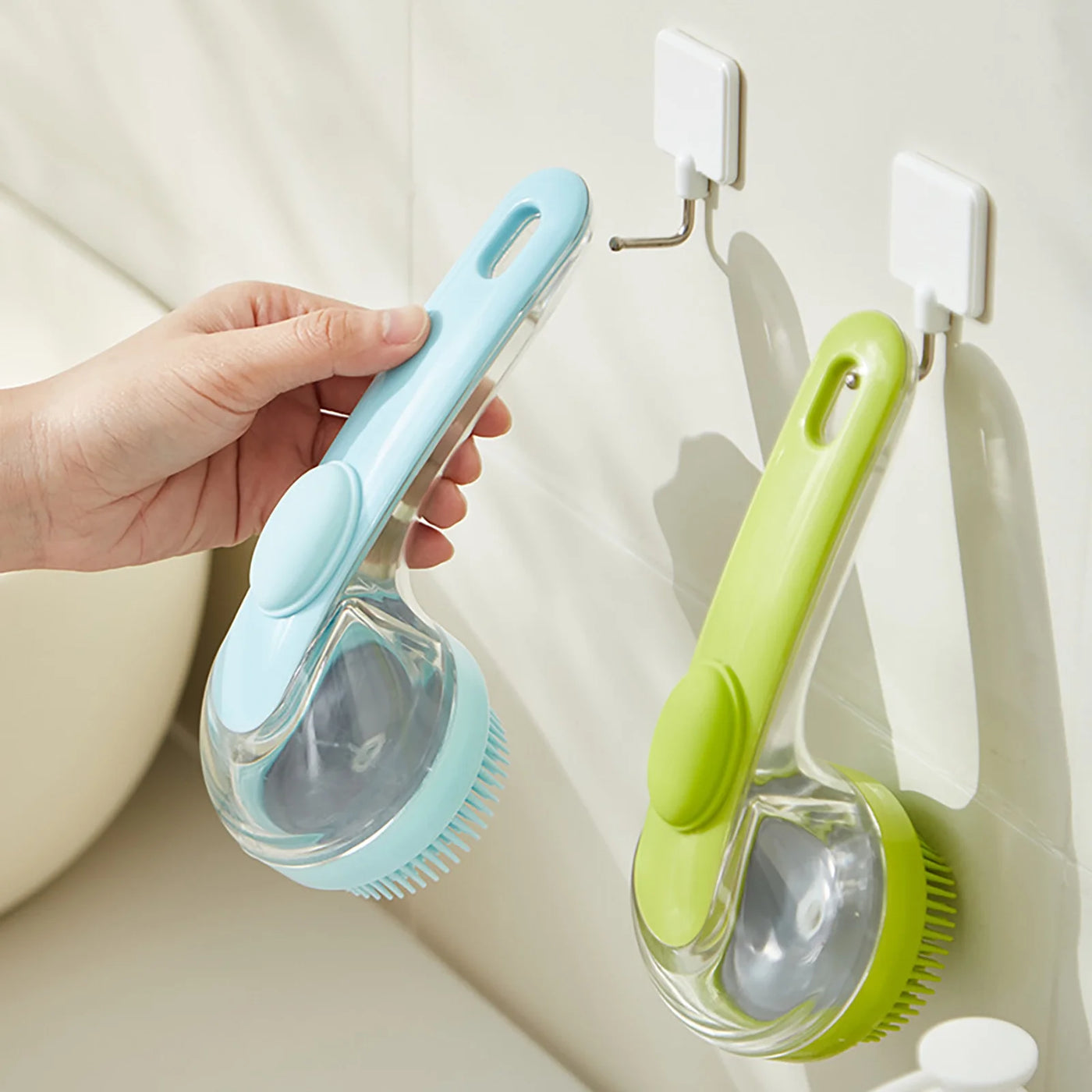 Pet Bath Brush 2025 New Dog Bath Brush Dog Scrubber for Bath Dog Wash Brush for Bathing Dog Grooming Massage Brush for Long Short Haired Dogs Cats Shower Soft Brush for Dogs Rabbit Nail Baby Soft Hair