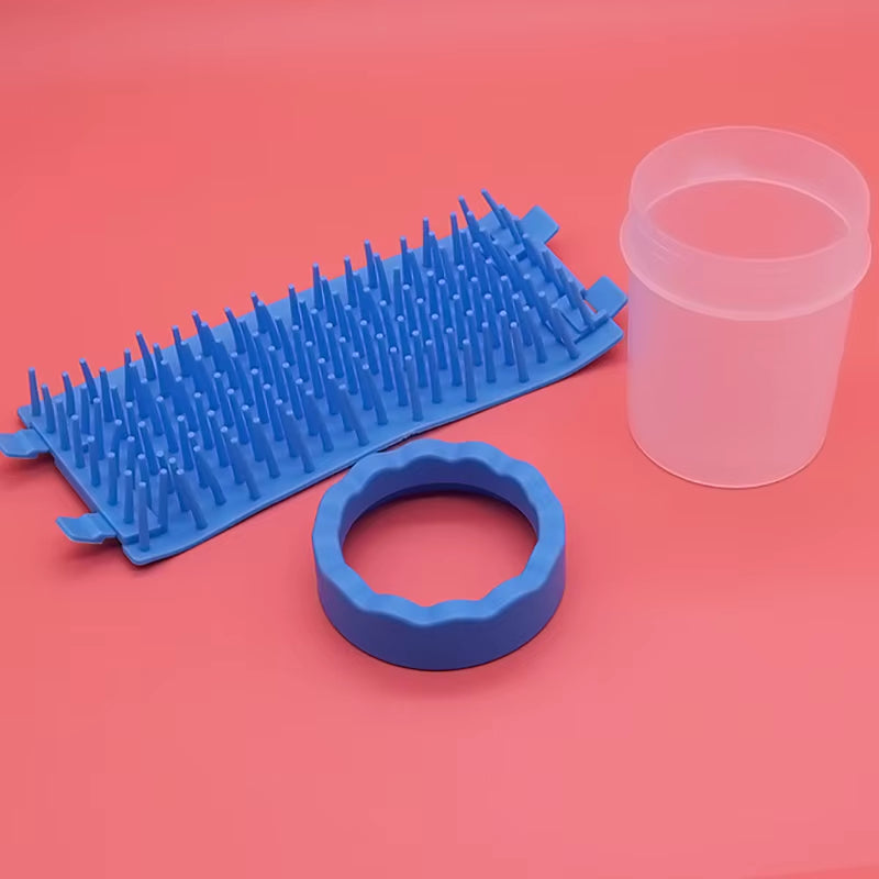 Portable Paw Cleaner Cup - 3-Size Silicone Pet Foot Washer for Dogs & Cats, Summer Outdoor Mud Remover