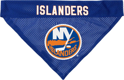 NHL NEW YORK ISLANDERS BANDANA for DOGS & CATS, Small/Medium. - Cute & Stylish Bandana! the Perfect HOCKEY FAN Scarf Bandana, Great for Birthdays or Any Party!