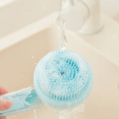 Pet Bath Brush 2025 New Dog Bath Brush Dog Scrubber for Bath Dog Wash Brush for Bathing Dog Grooming Massage Brush for Long Short Haired Dogs Cats Shower Soft Brush for Dogs Rabbit Nail Baby Soft Hair